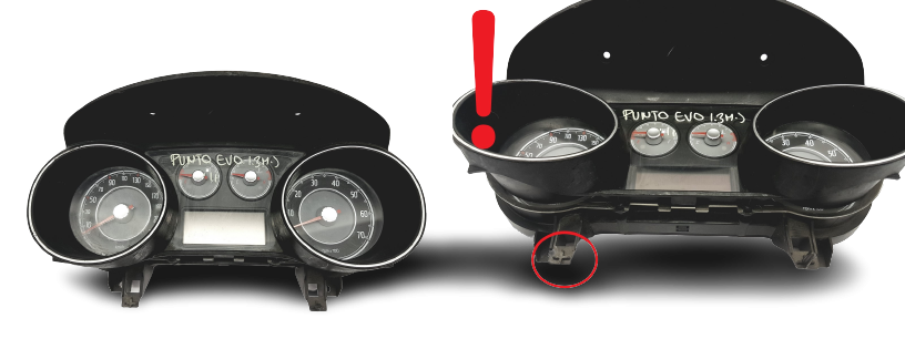 Hastighetsmätare Fiat Punto Evo 51852796 503003060200 56615 main product photo