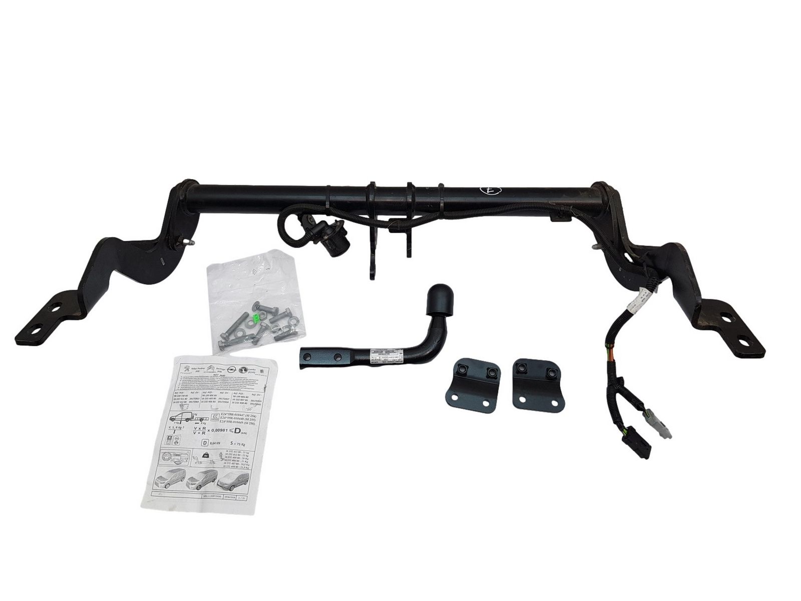 Dragkrok 9819989680 Peugeot Partner Rifter Citroen Berlingo Opel Combo main product photo