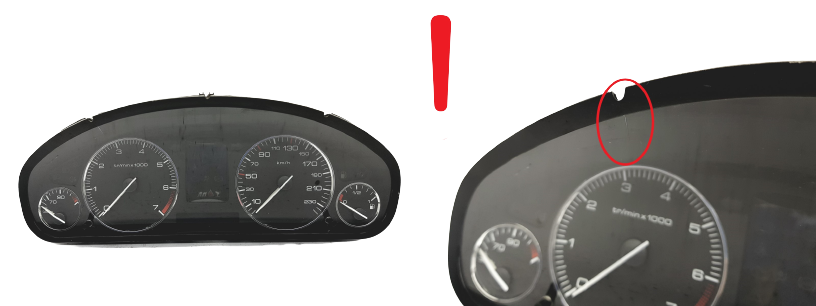 Varvräknare Peugeot 407 9658137080 50189 main product photo