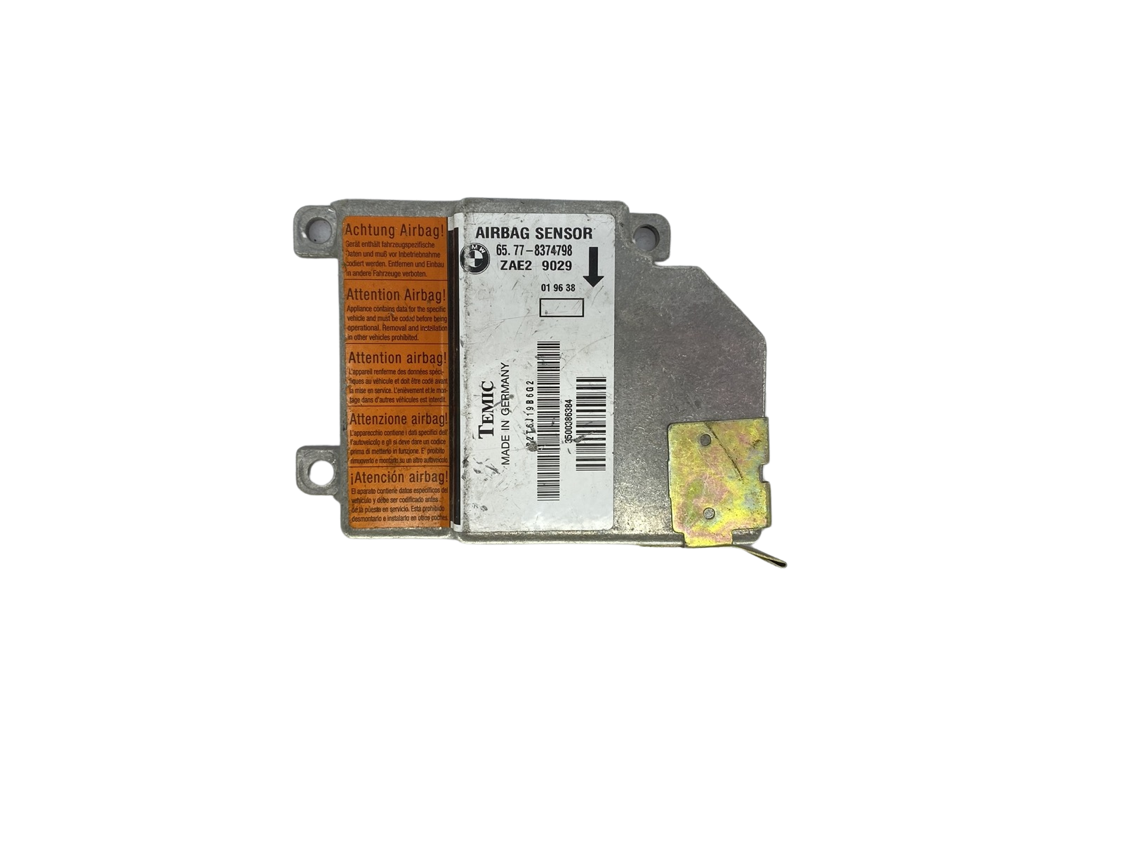 Styrenhetsmodul 65.77-8374798 ZAE2 9029 BMW Temic 58402 main product photo