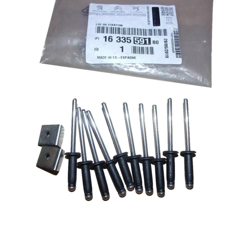 Stötfångarfäste Sats Original 1633559180 Citroen Peugeot main product photo