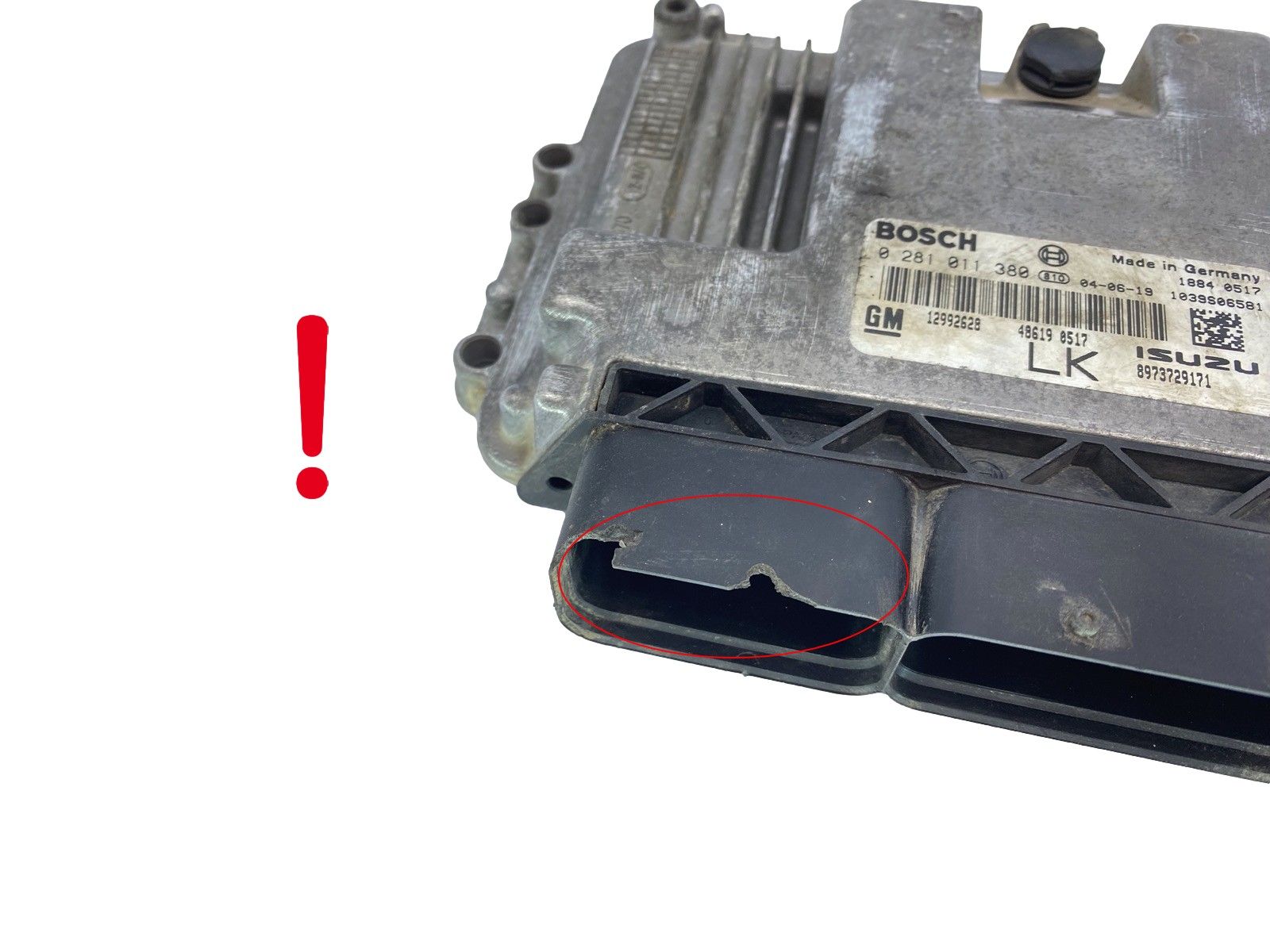 Styrenhet 12992628 0281011380 8973729171 Opel Bosch 63299 main product photo