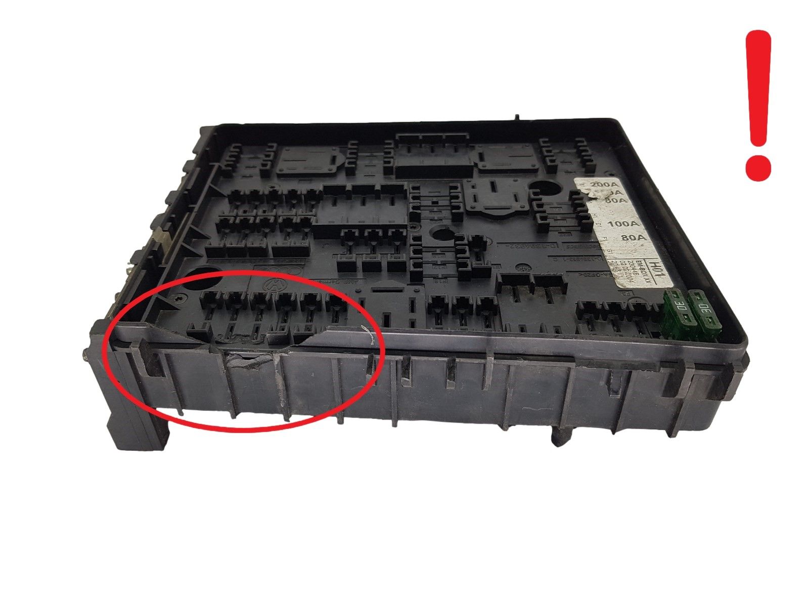 Säkringsbox VW Audi 1K0937124H 0-1534502-1 Tyco main product photo