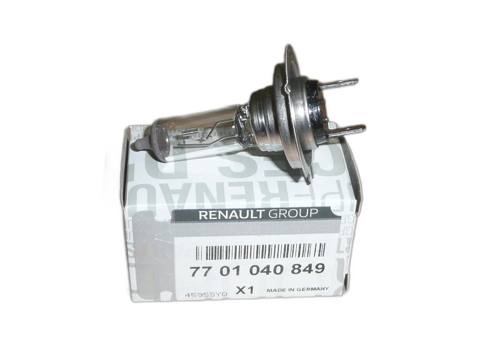 Glödlampa Ny Original 7701040849 Renault Dacia main product photo
