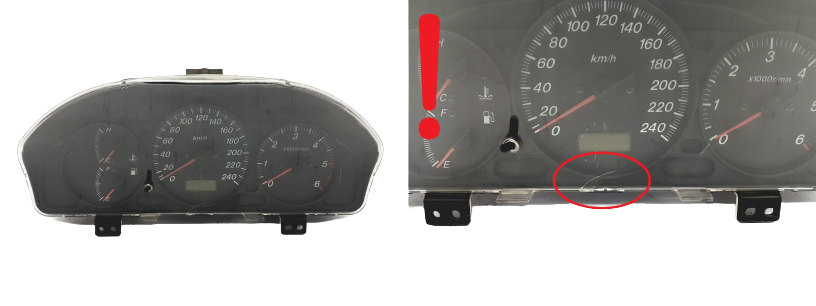 Hastighetsmätare Mazda 626 KNGG3DA 50147 main product photo