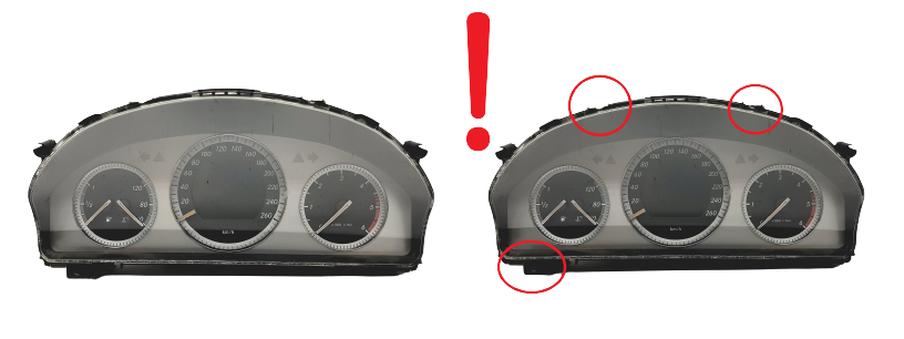 Varvräknare Mercedes C W204 A2045404548 VDO 55962 main product photo