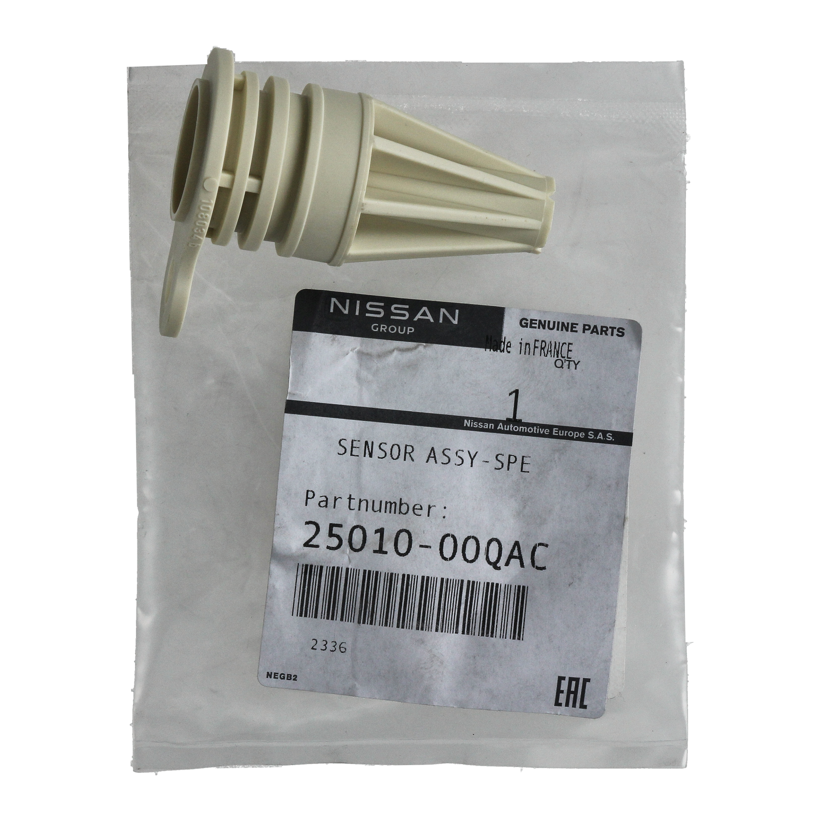 Hastighetsmätare Original 2501000QAC Nissan Renault main product photo