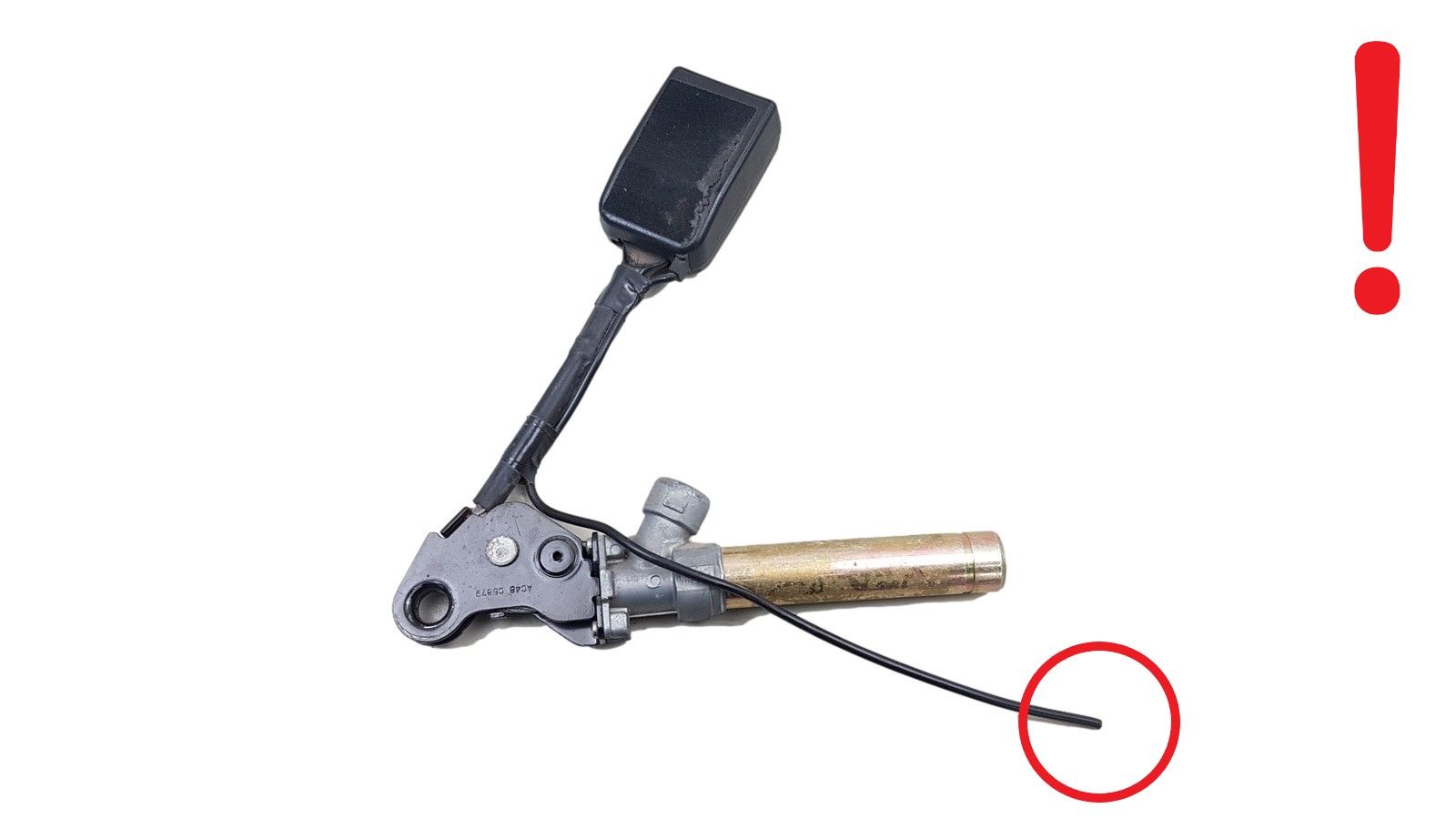 Bältesfångare Fram Vänster 036800 G 8972WQ Citroen Xsara main product photo