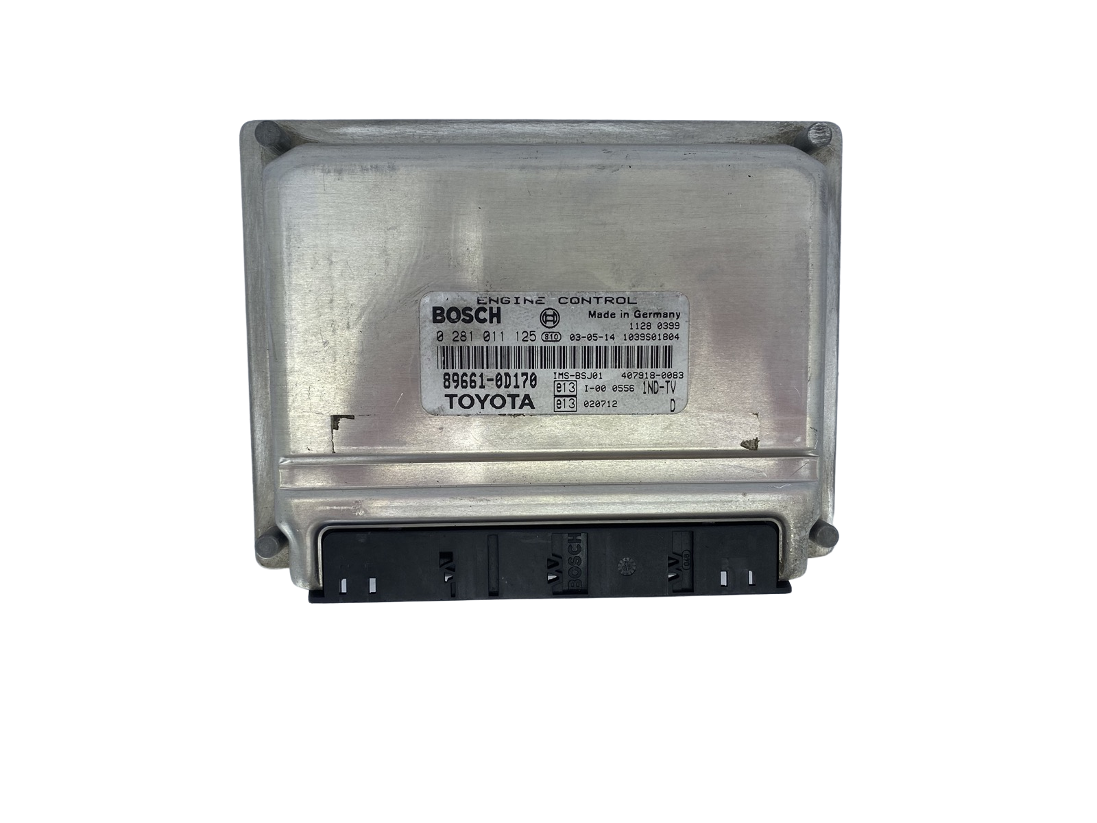 Styrenhet 0281011125 89661-0D170 407918-0083 Toyota Bosch 50564 main product photo