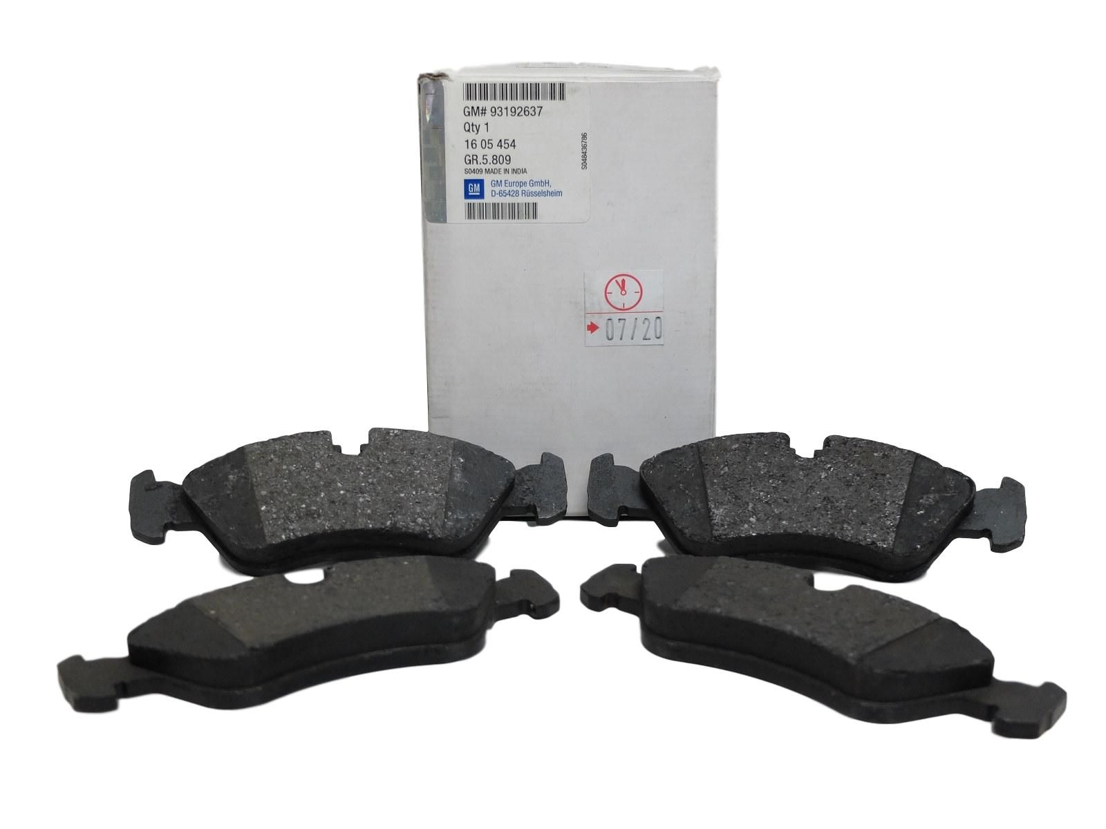 Bromsbelägg Fram Ny Original Opel 93192637 main product photo