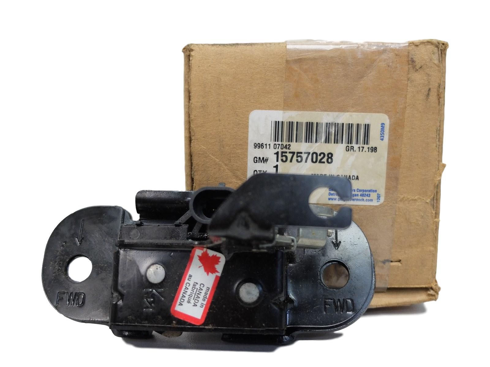 Dörrlåsmekanism Bak Chevrolet Hummer 15757028 GM main product photo