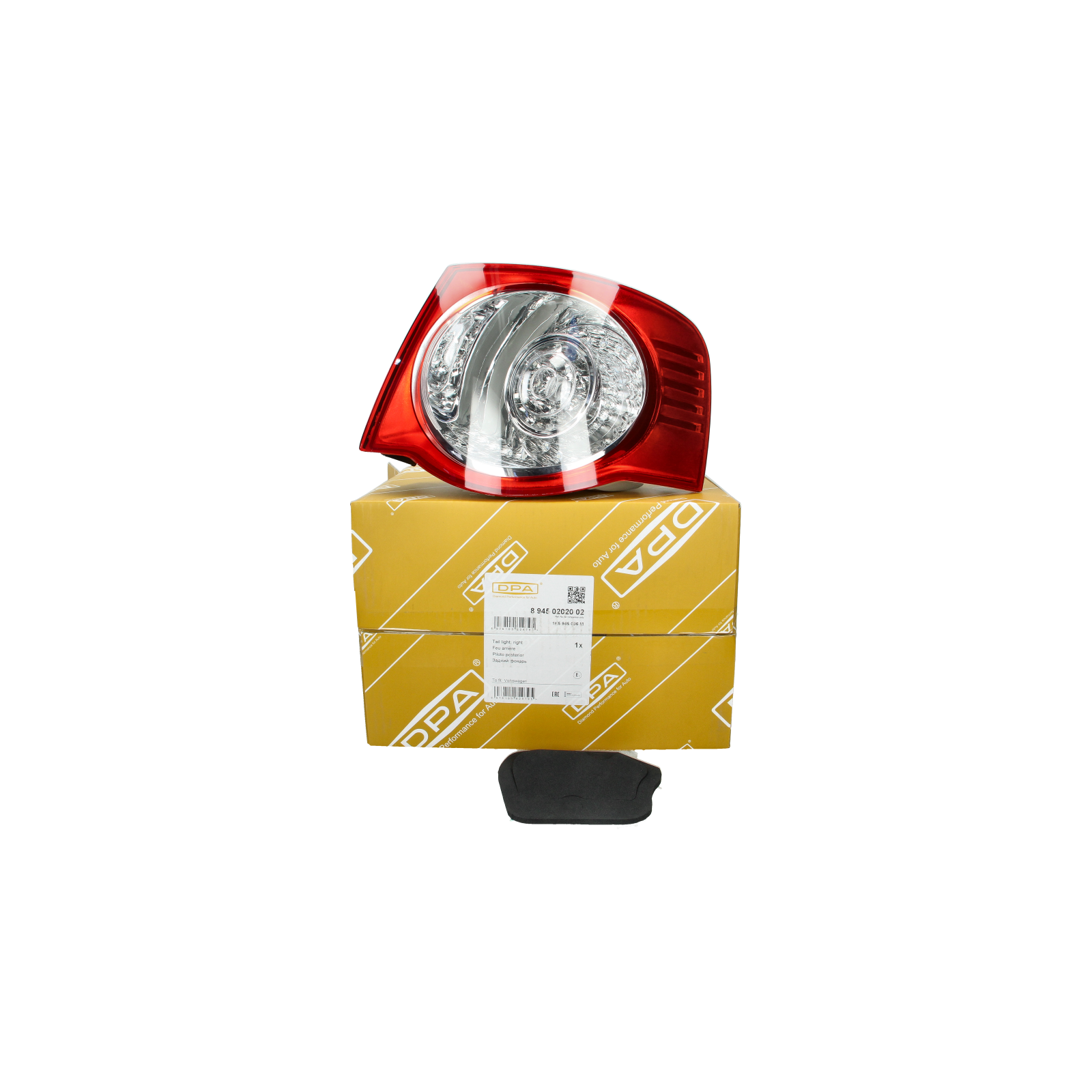 Lampa Bak Höger Gör VW Jetta 1K5945096M 89450202002 DPA main product photo