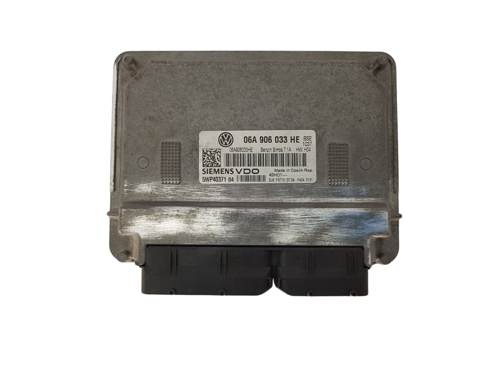 Styrenhet 06A906033HE 5WP40371 04 Seat Siemens 3684 main product photo
