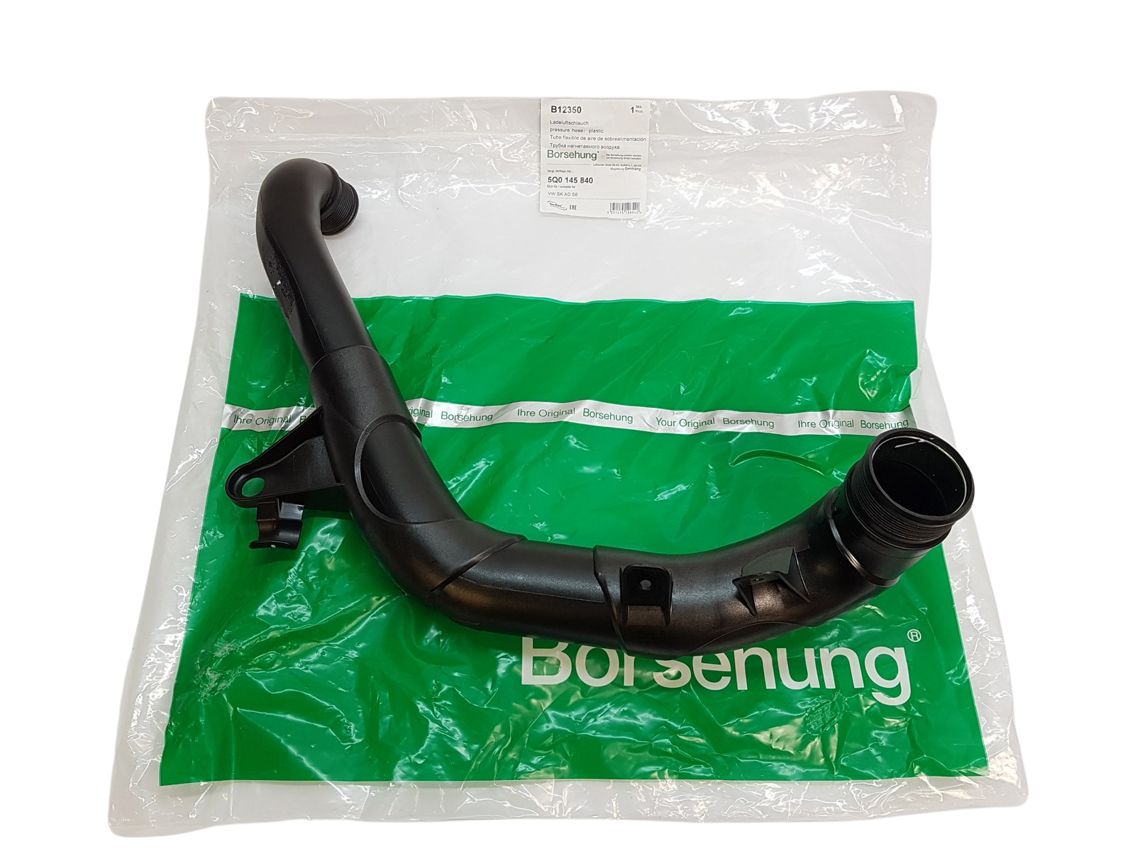 Laddluftslang VW Audi Seat Skoda 5Q0145840 B12350 Borsehung main product photo