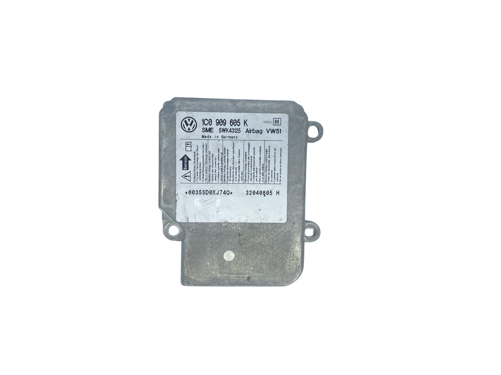 Styrenhetsmodul 1C0909605K 5WK43125 VW Siemens 58633 main product photo