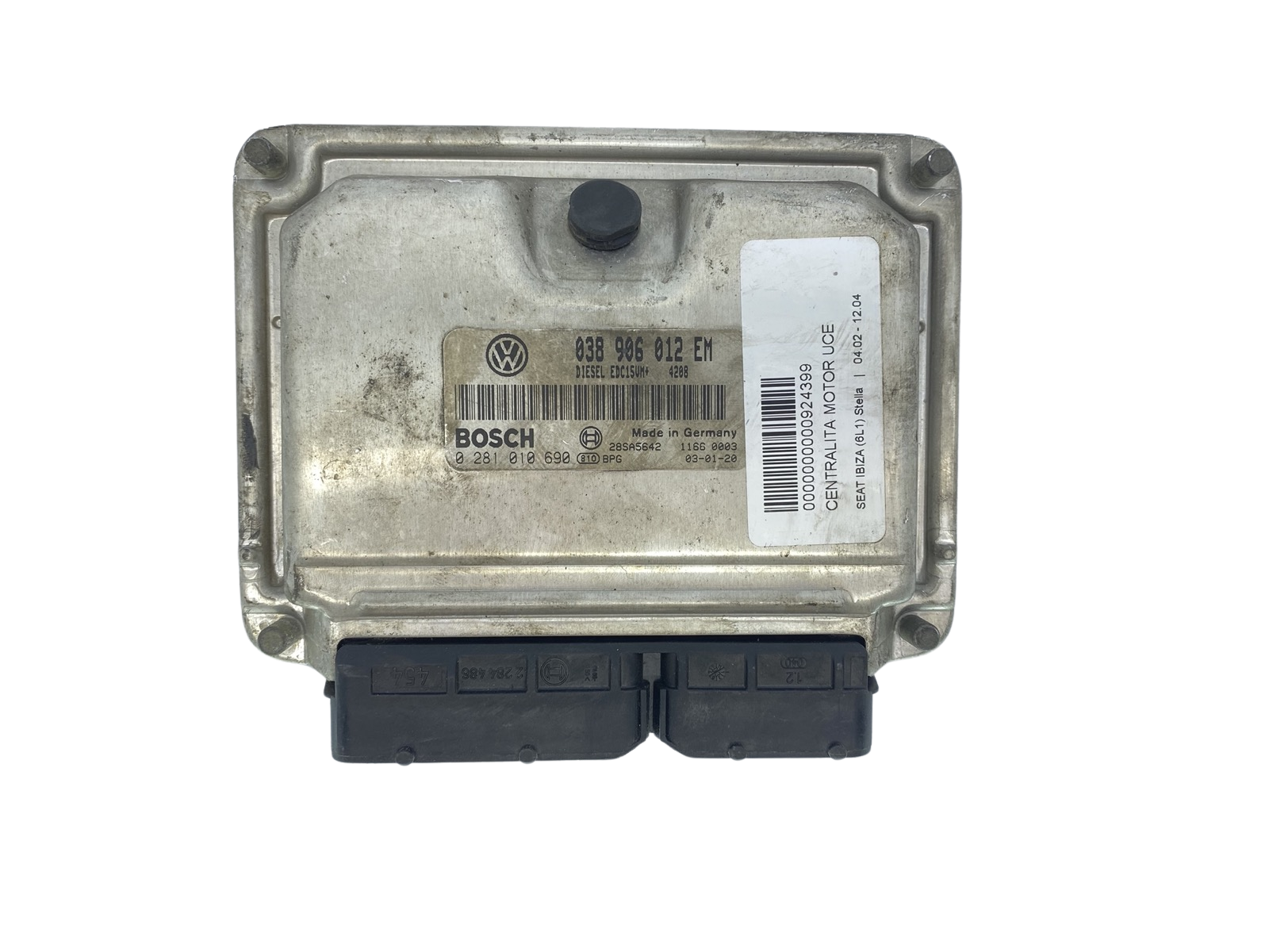 Styrenhet 038906012EM 0281010690 Seat Bosch 63426 main product photo
