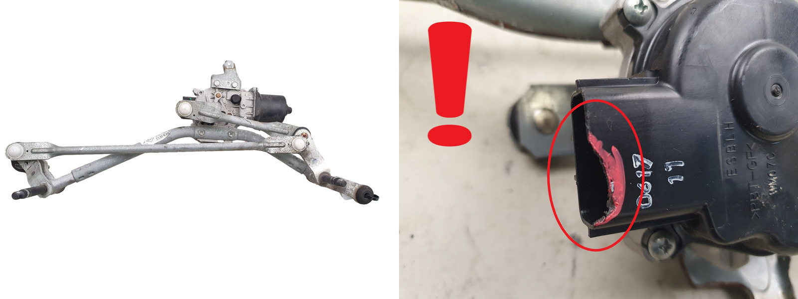 Torkarmekanik Renault Captur 288001161R Mitsuba 1063 main product photo