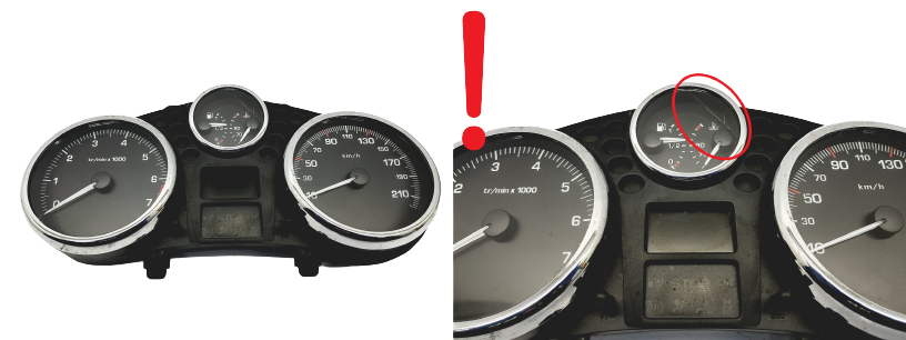 Hastighetsmätare Peugeot 206+ 9666636980 Magneti 52665 main product photo