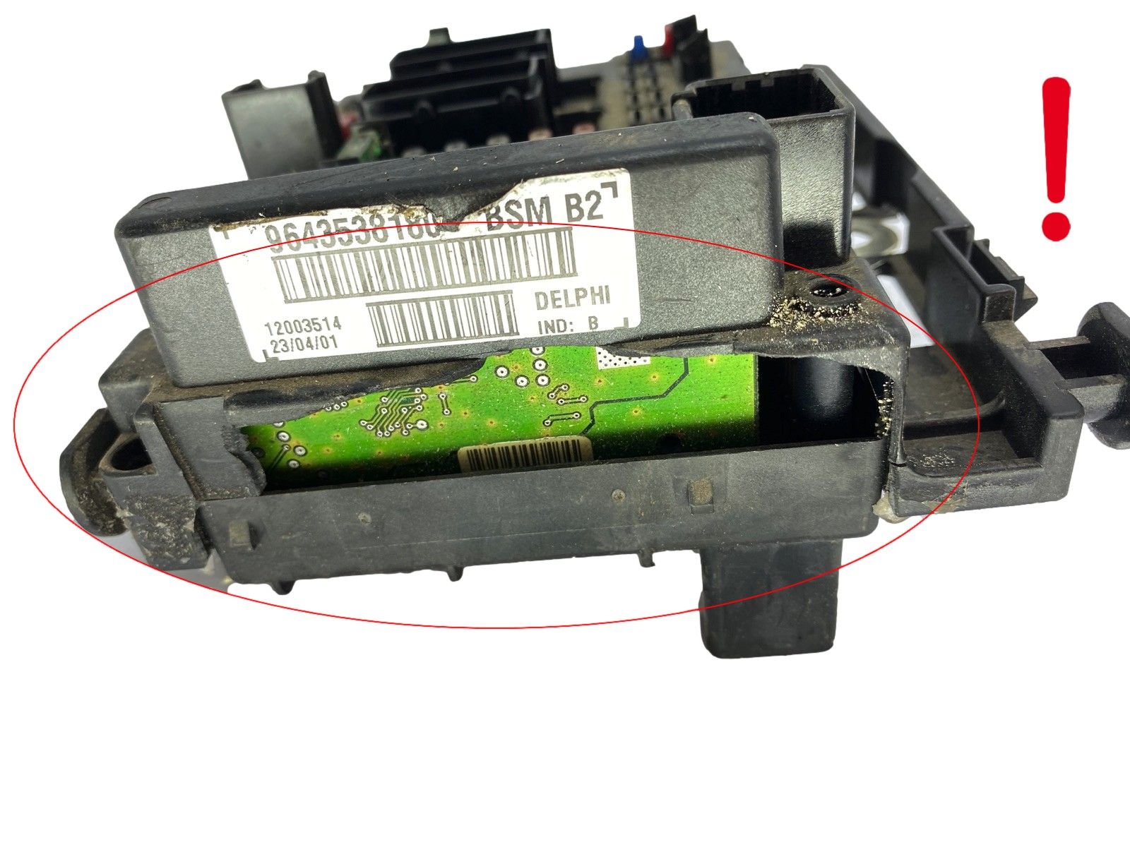 Styrenhet BSM B2 PSA 9643538180 Delphi 58948 main product photo