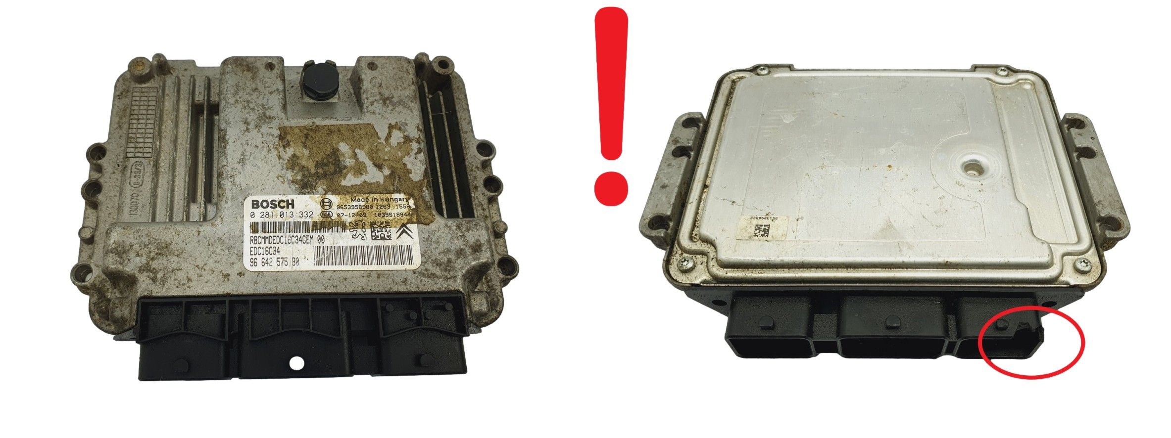 Styrenhet 0281013332 9664257580 9653958980 EDC16C34 PSA Bosch 68143 main product photo