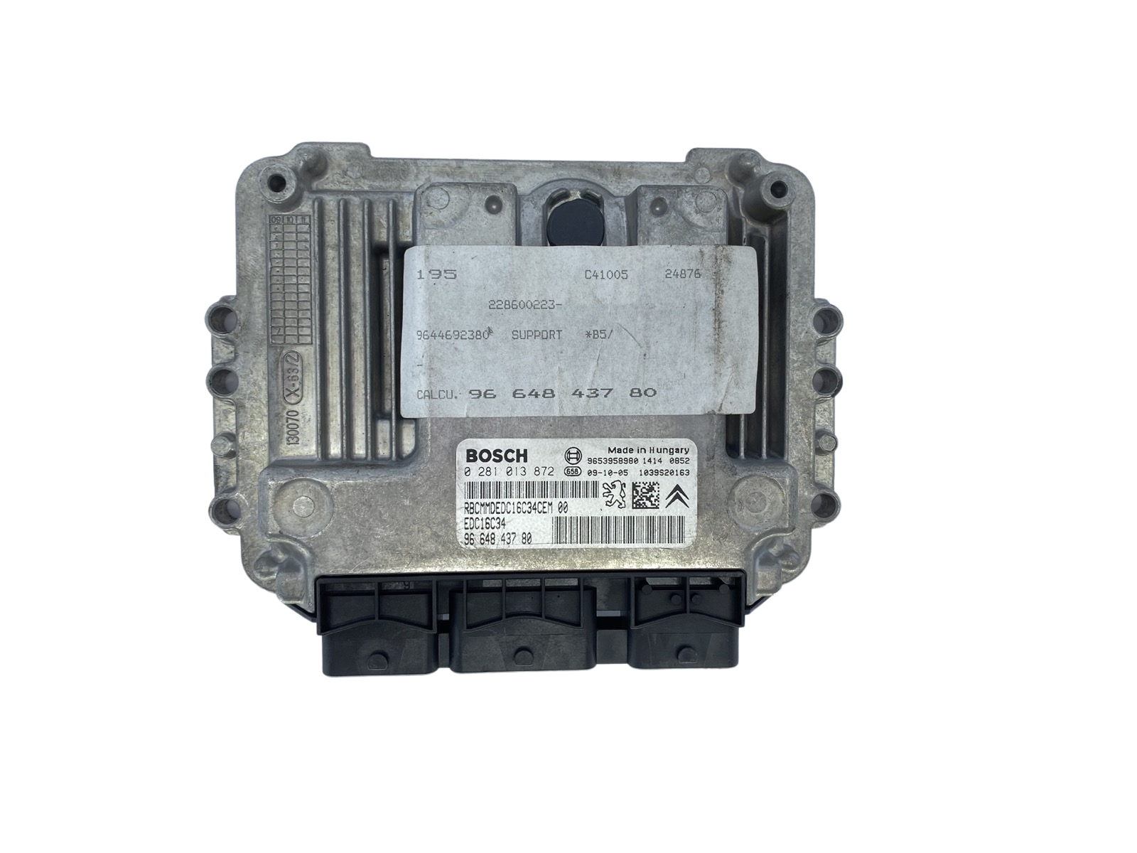 Styrenhet PSA 0281013872 9664843780 9653958980 Bosch 60638 main product photo