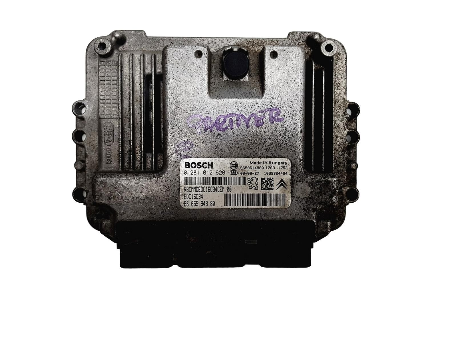 Styrenhet 0281012620 9665594380 9659614980 PSA Bosch 11915s main product photo