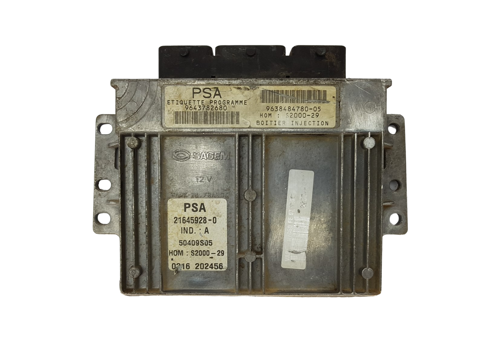Styrenhet 9638484780 9643782680 S2000-29 21645928-0 PSA Sagem main product photo