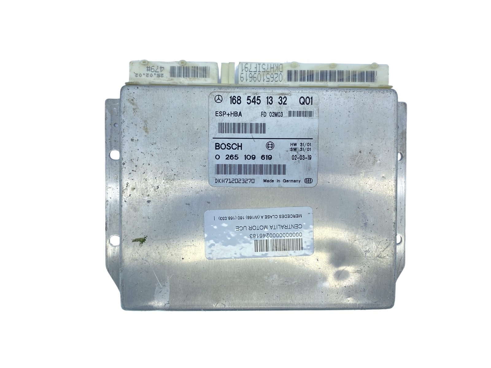 Styrenhet 1685451332Q01 0265109619 Mercedes Bosch 64027 main product photo