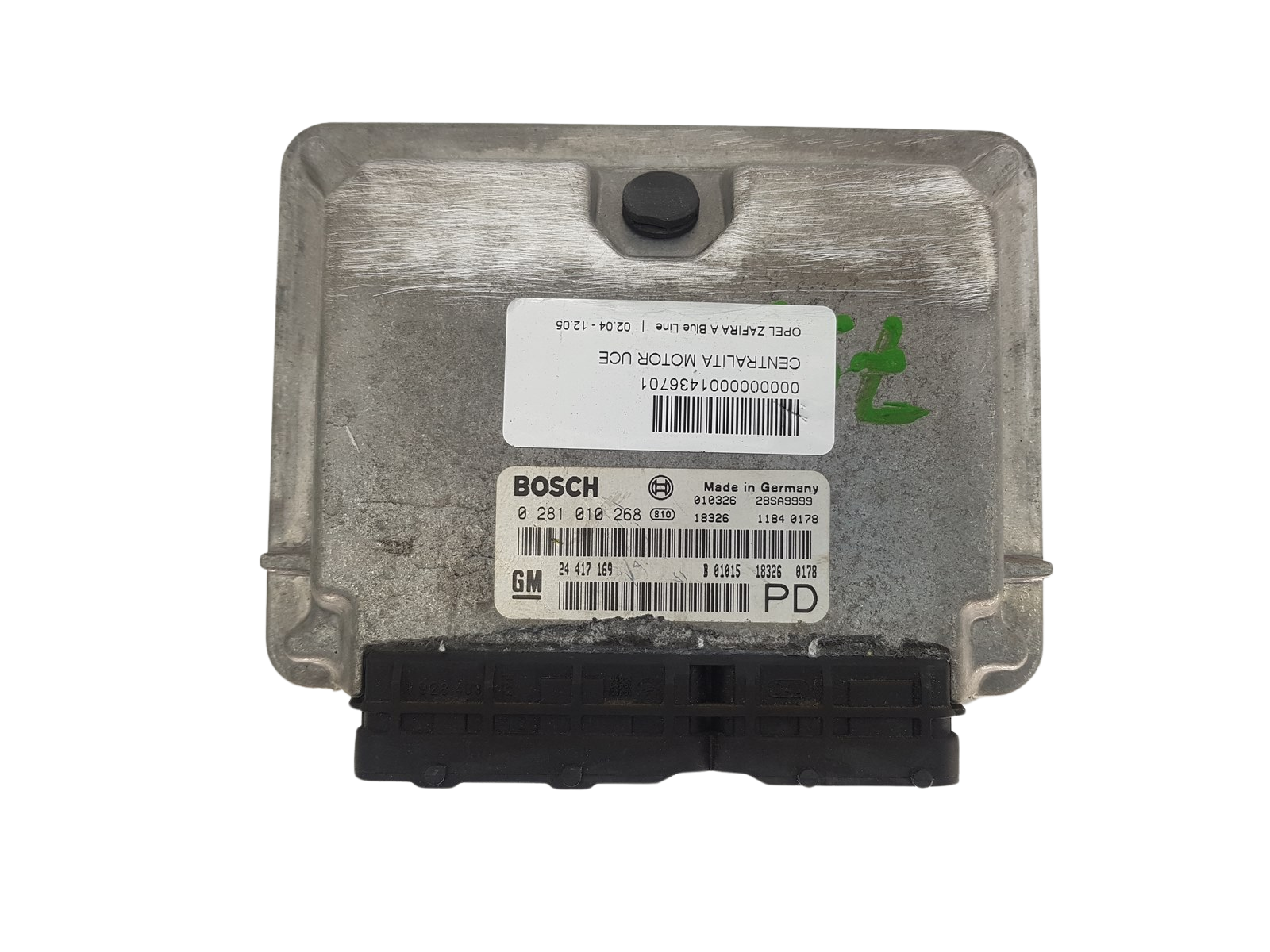 Styrenhet 24417169 0281010268 Opel Bosch GM 3303 main product photo
