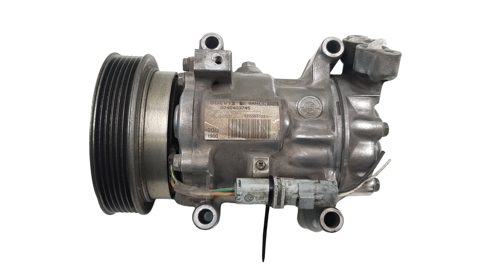 AC Kompressor Renault Nissan 8200651251 SD6V12 1900 Sanden S7 main product photo