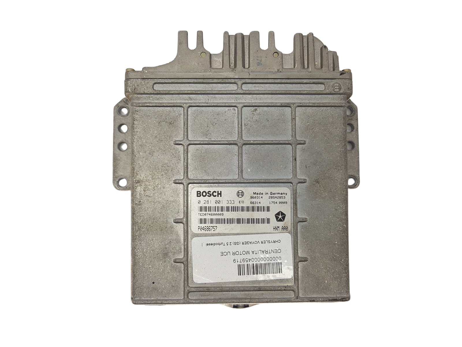 Styrenhet P04686757 0281001333 Chrysler Bosch 3253 main product photo
