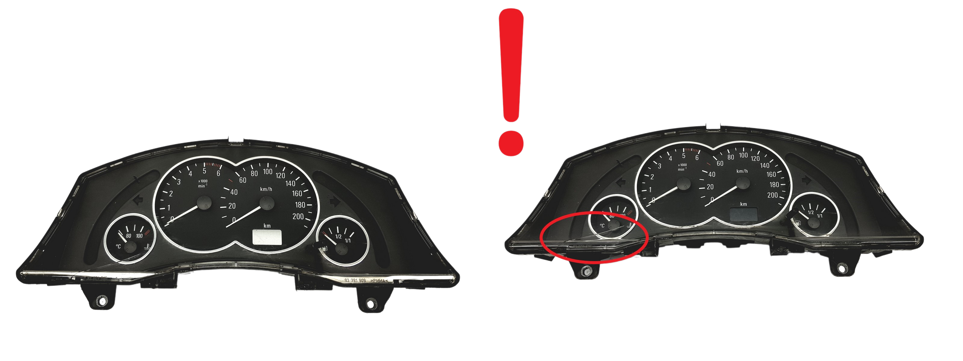 Hastighetsmätare Opel Meriva A 13140265MN 110080162014 59076 main product photo