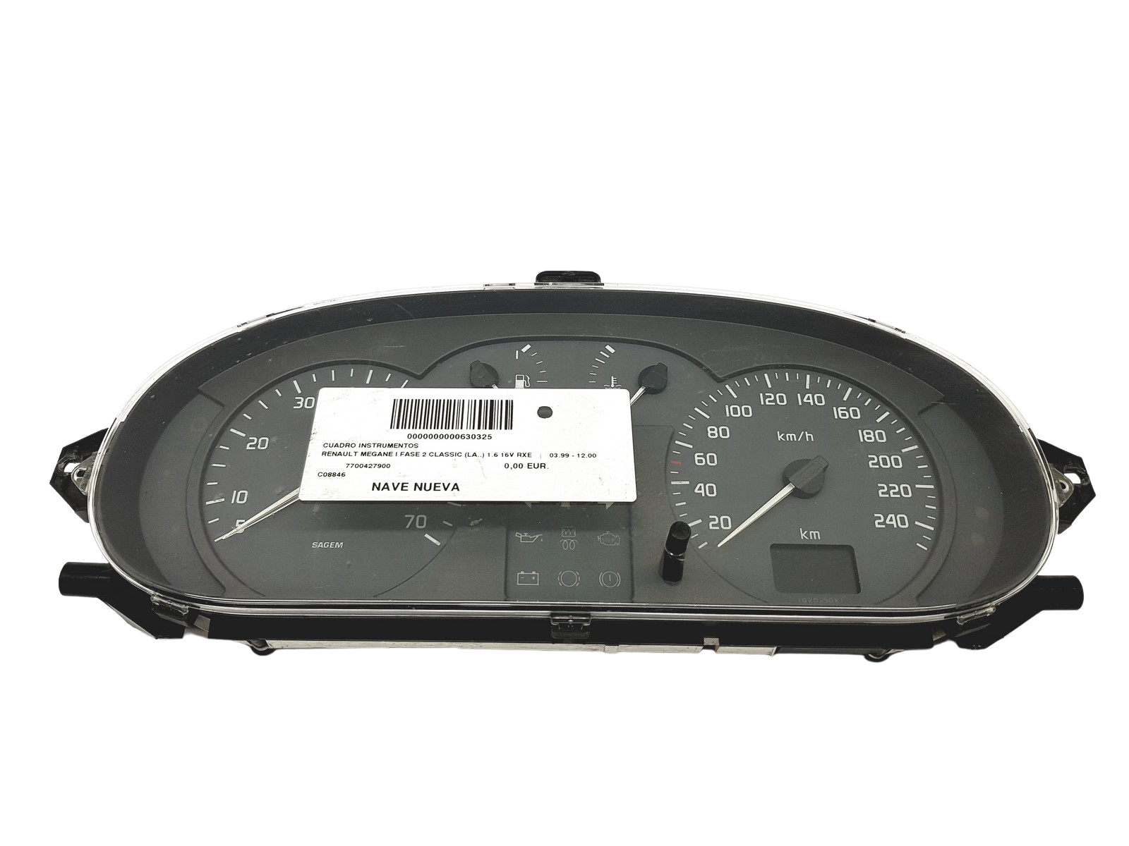 Hastighetsmätare Renault Scenic 1 Megane 1 7700427900 A 50063 main product photo
