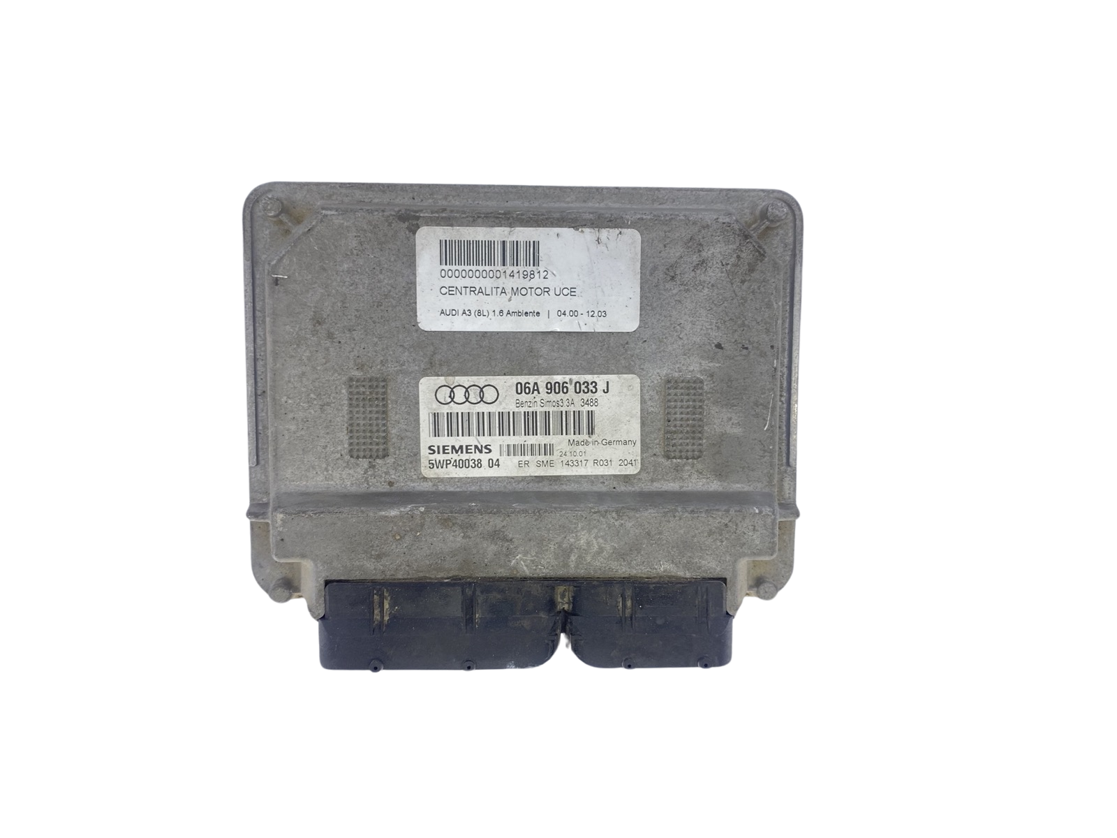 Styrenhet 06A906033J 5WP40038 04 Audi Siemens 61653 main product photo