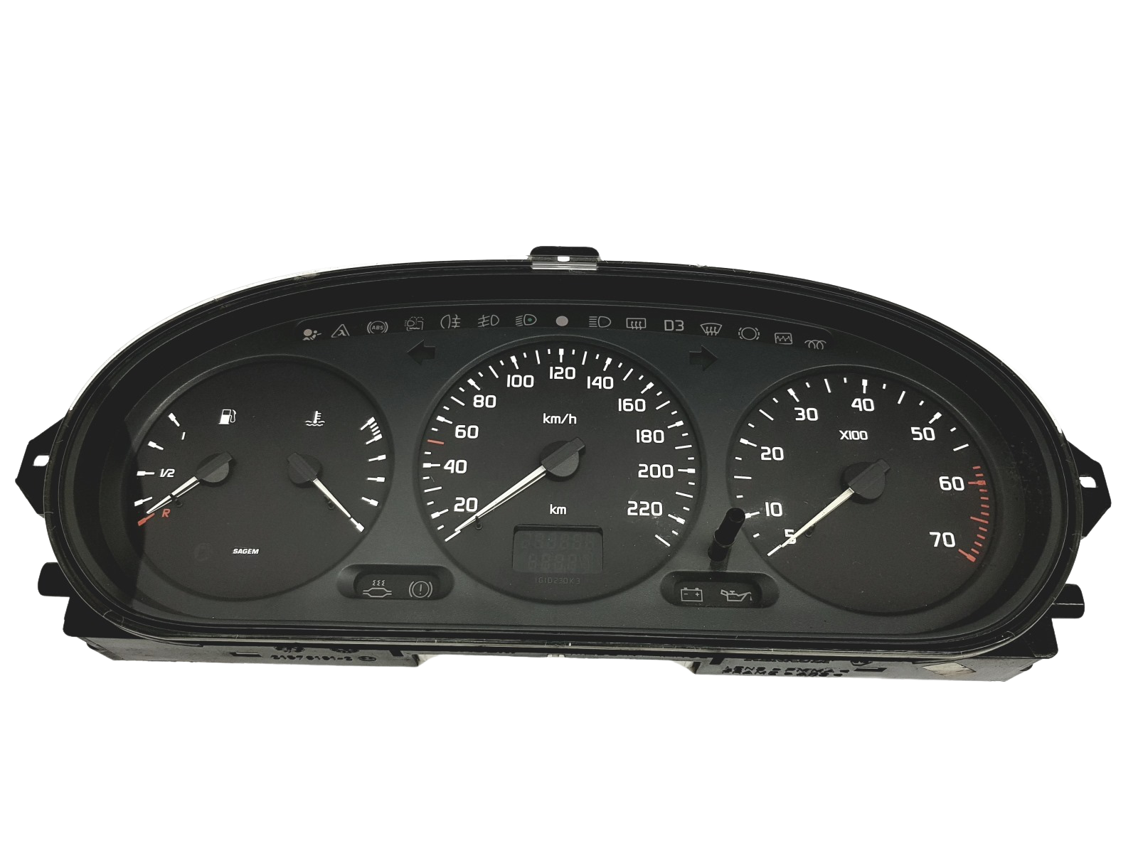 Hastighetsmätare Renault Megane 1 Scenic 1 7700847782 G 36971 main product photo