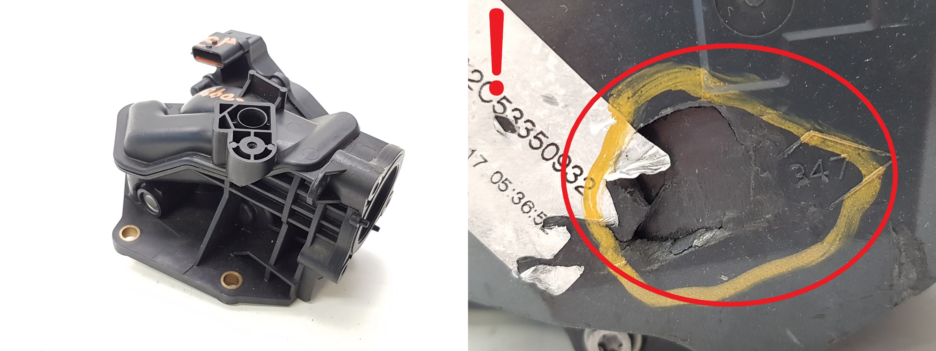 Spjällhusventil Renault Opel Nissan 145138377R A2C53350932 1.6 DCI 3093 main product photo