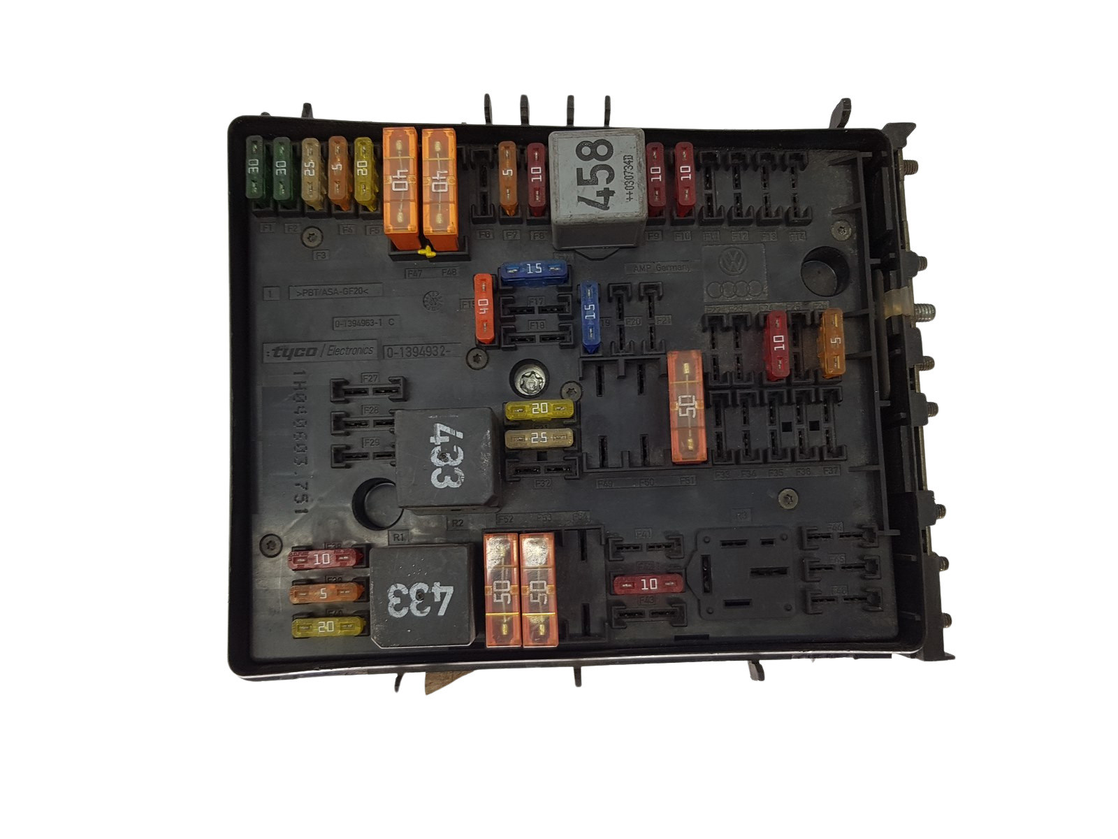 Säkringsbox VW Audi 1K0937124H 0-1534502-1 20816 main product photo