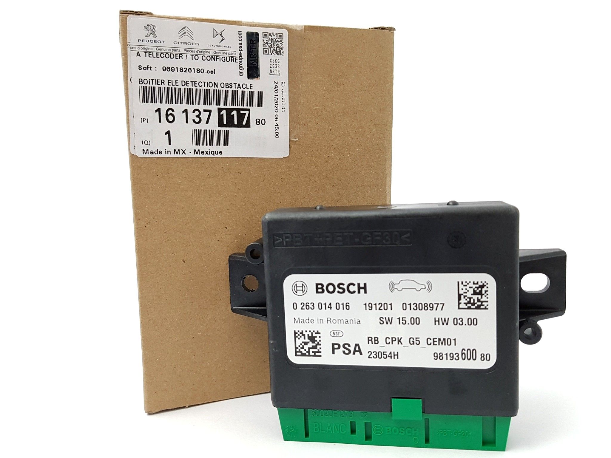 PDC Modul Original Citroen Peugeot 508 1613711780 main product photo