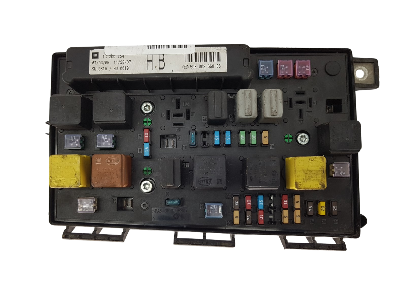 Modul 13206754 5DK008668-38 HB Opel GM 2600 main product photo