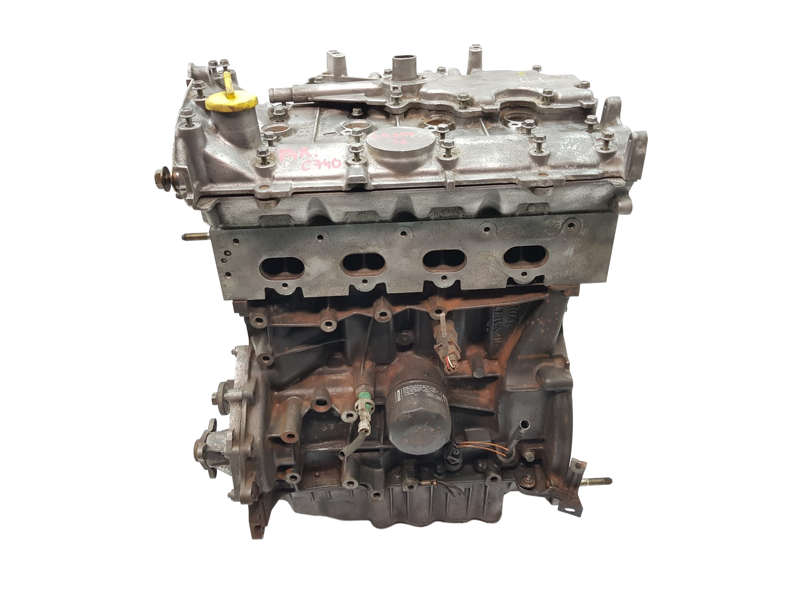 Bensinmotor F4RC740 F4R740 2.0 16v Renault Megane Scenic 7701472165 main product photo