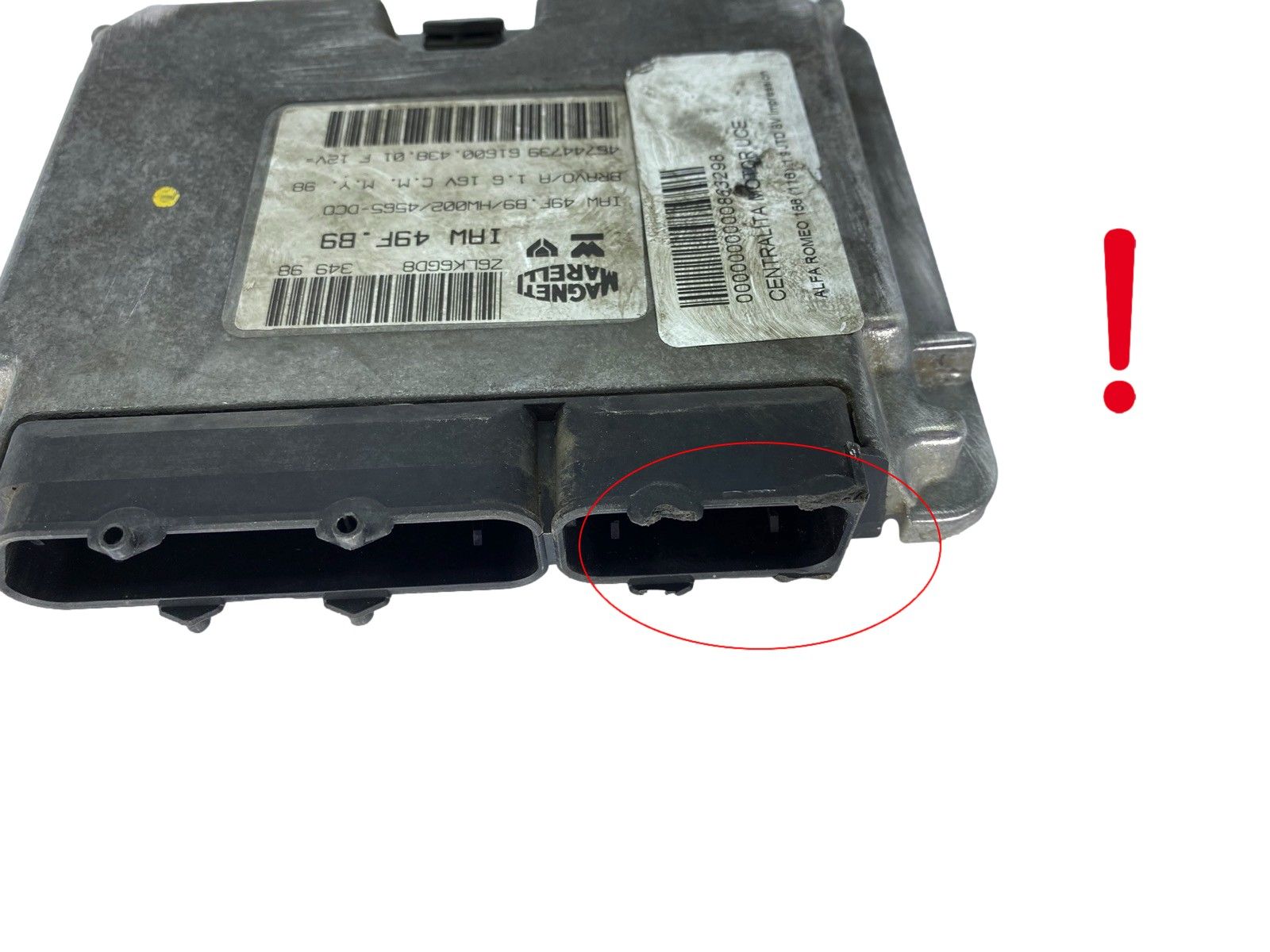 Styrenhet IAW49F.B9 46744739 61600.438.01 Fiat Magneti Marelli 63958 main product photo