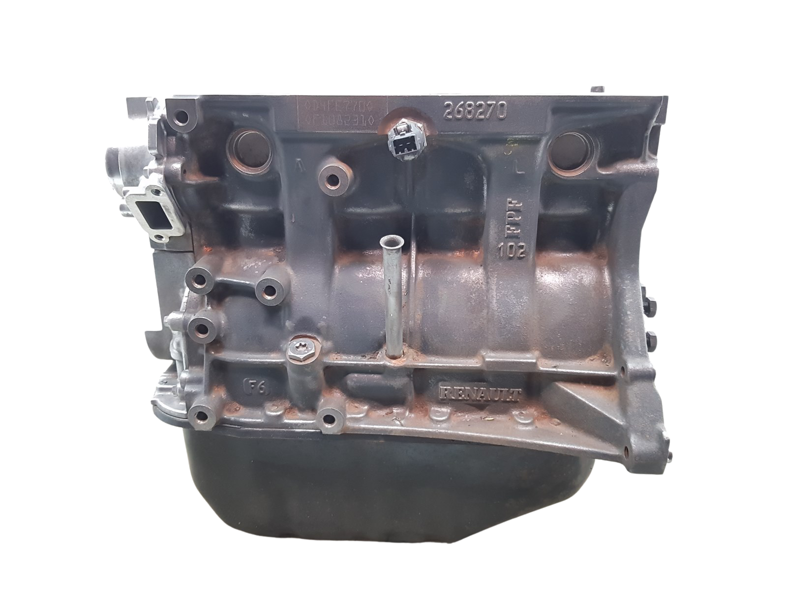 Motorblock D4FE770 D4F770 8201156008 Renault Twingo 2 1.2 16V 108000km main product photo