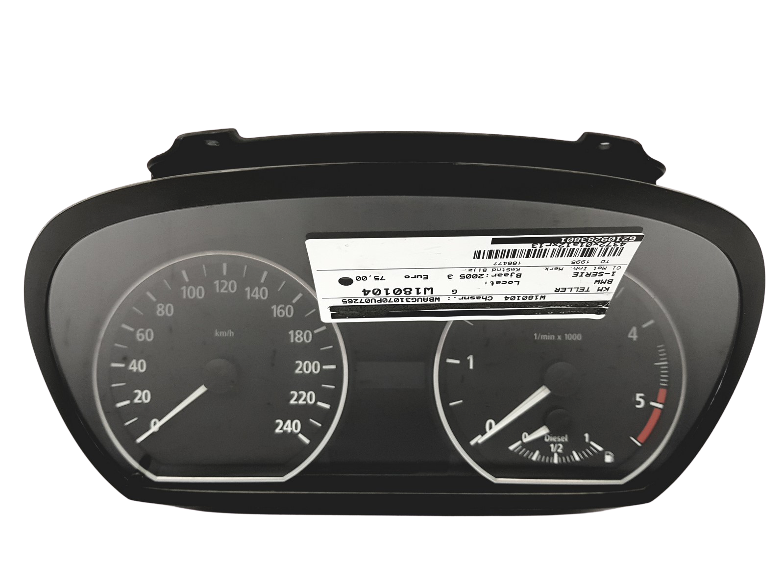 Varvräknare BMW 1 E87 6947136 1024952-21 32080 main product photo