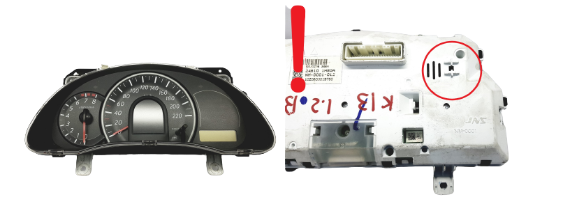 Varvräknare Nissan Micra K13 248101HB0A 53584 main product photo