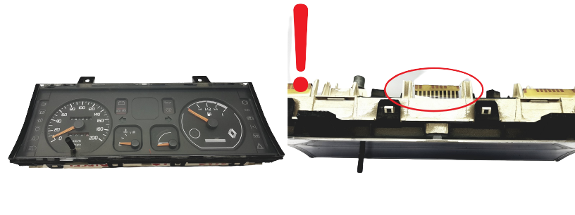 Hastighetsmätare Renault Clio 1 7700809035 09041579901 Veglia main product photo