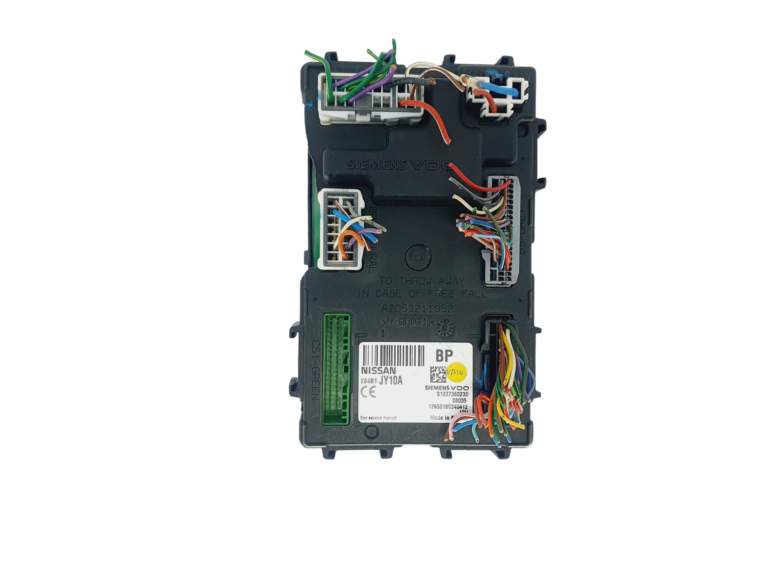 Styrenhetsmodul BCM 284B1JY10A S122736023D Renault 44509 main product photo