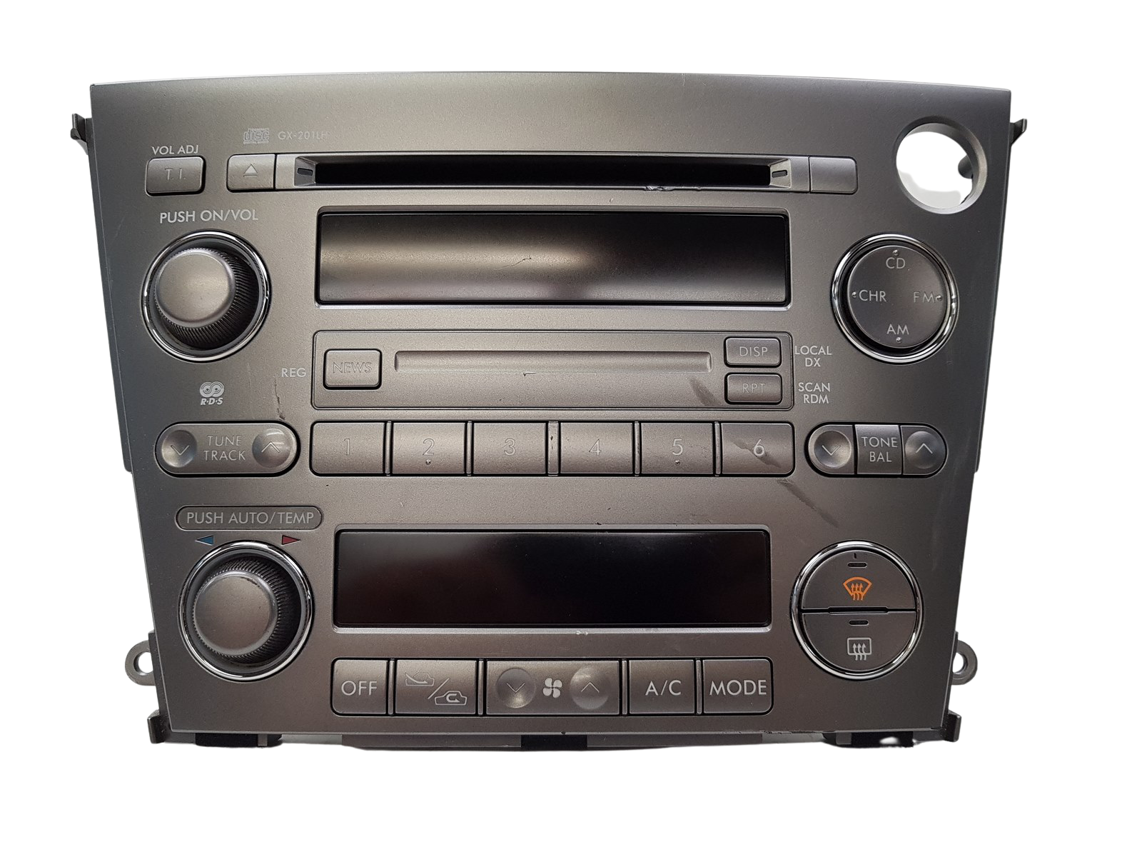 CD-radio Subaru GX-201LHF2 86201AG430 main product photo