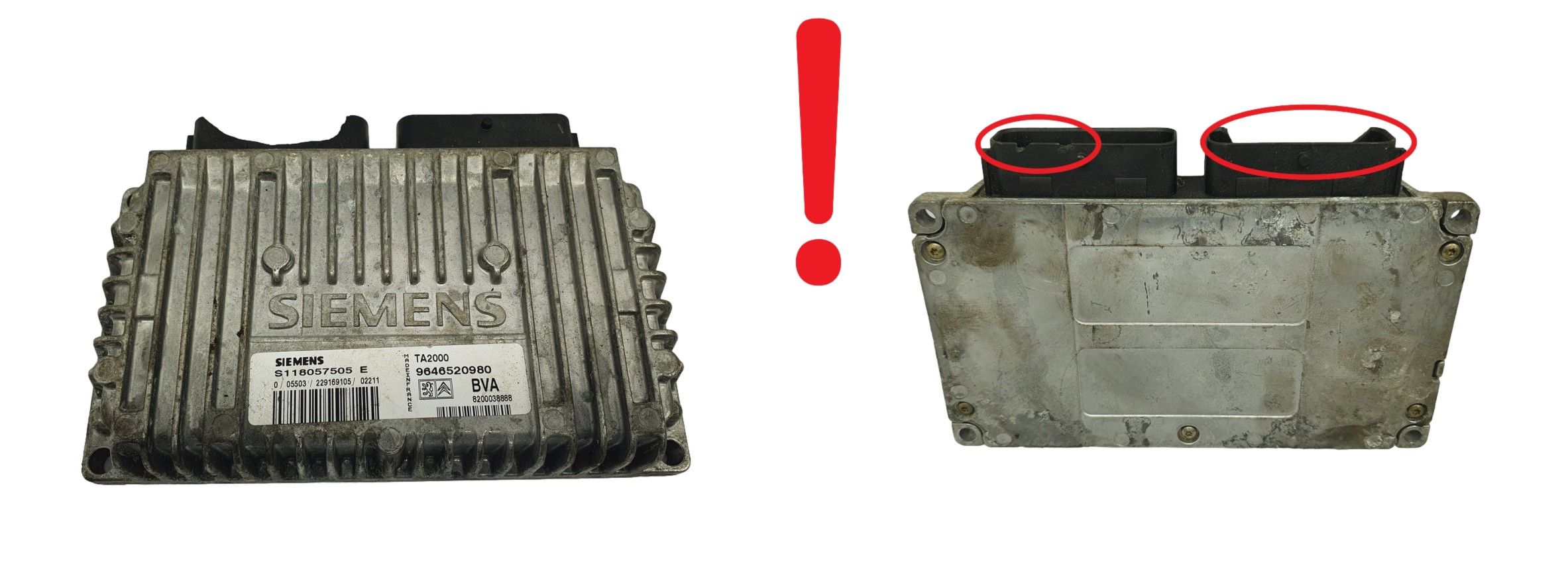 Styrenhet 9646520980 8200038888 S118057505 E PSA Siemens main product photo