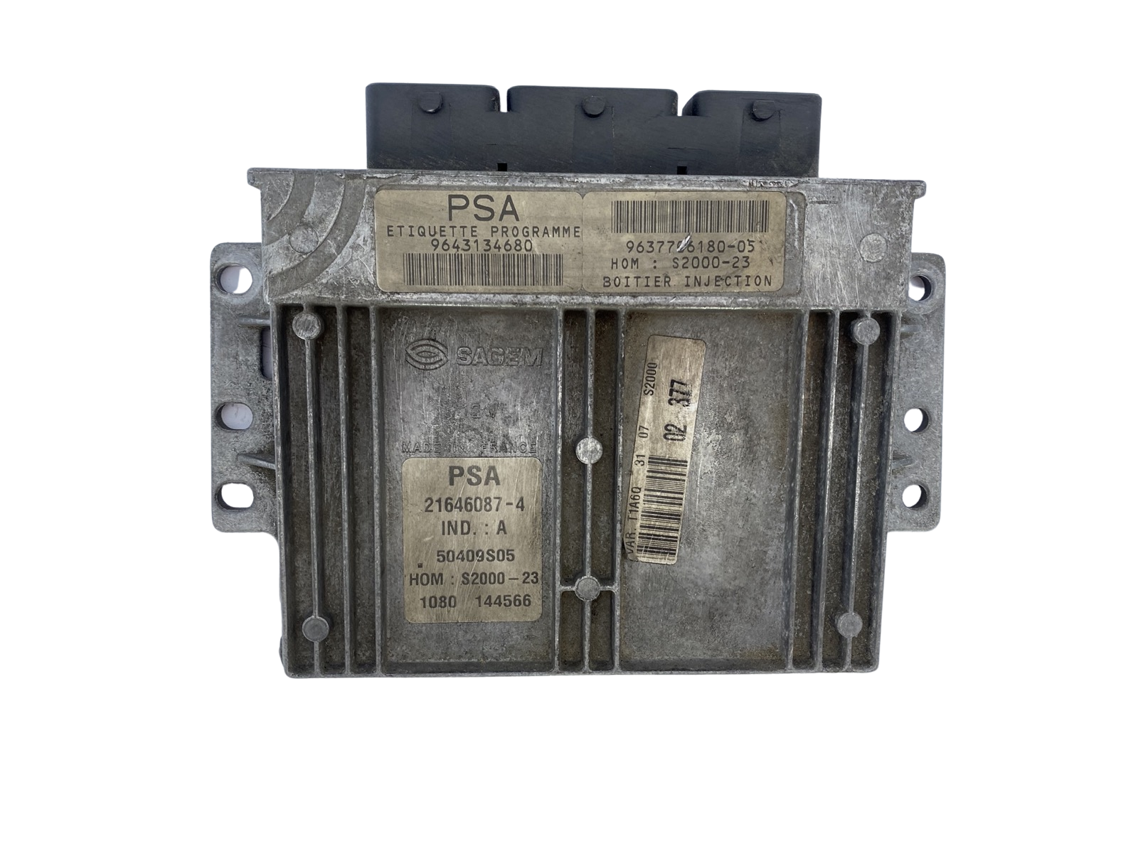 Styrenhet 9643134680 9637706180-05 21646087-4 PSA Sagem 53177 main product photo