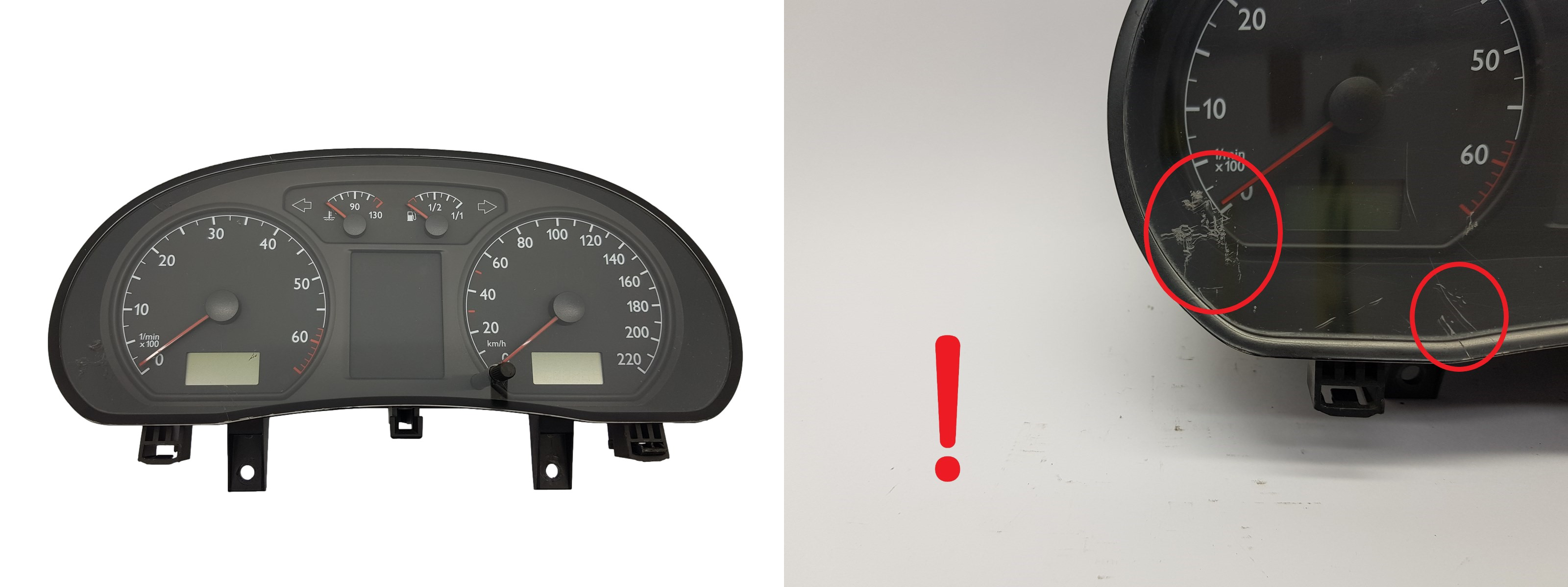 Hastighetsmätare VW Polo 4 6Q0920820 2423 main product photo